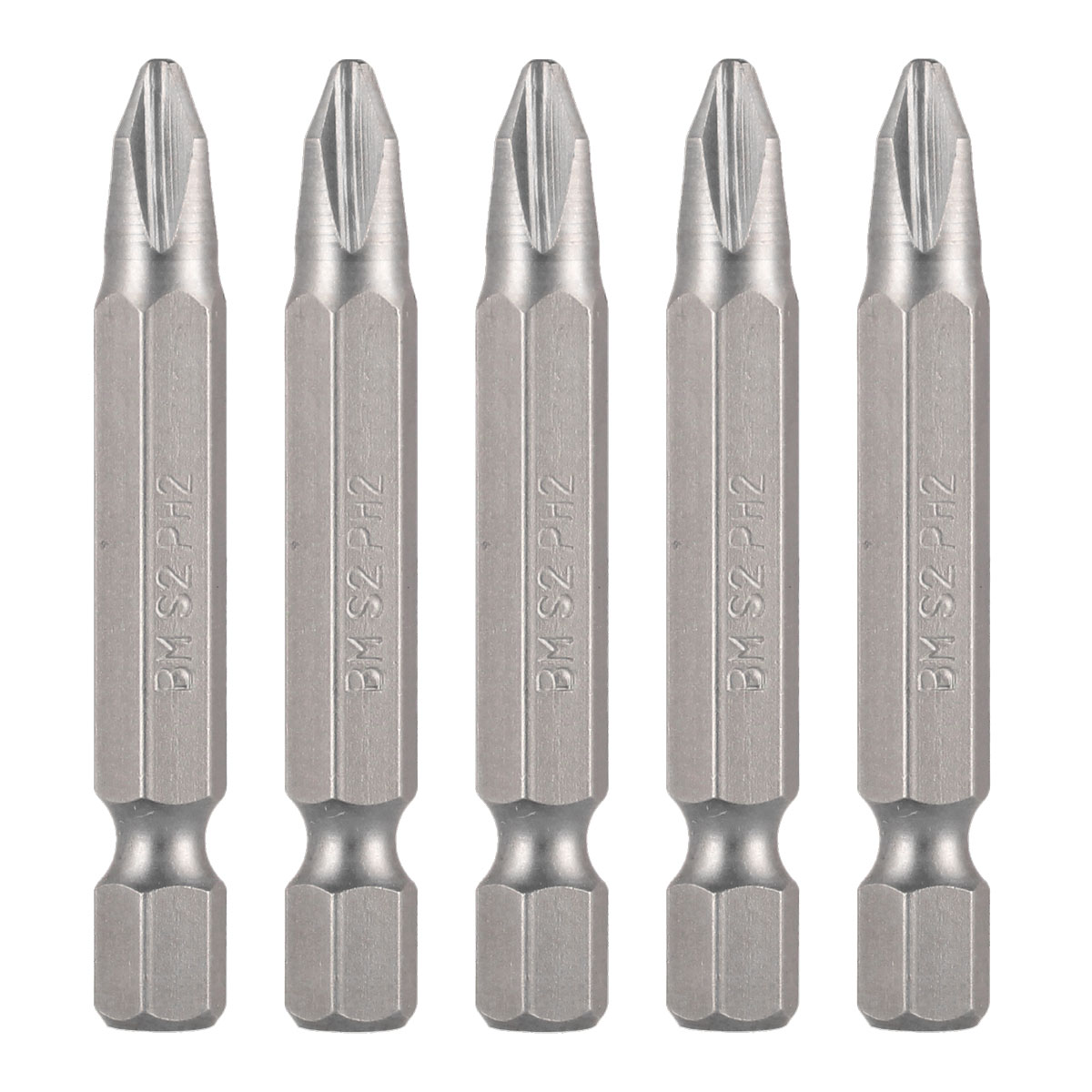 Juego de 5 puntas PH2 Phillips 2" 10611 Adir 
