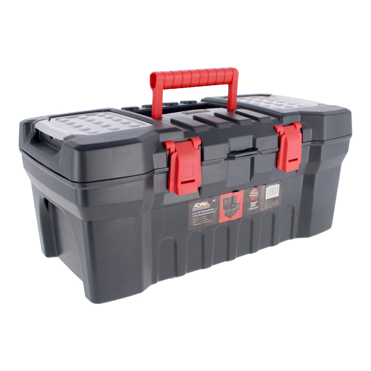 Caja de herramienta de 20" con organizador 982 Adir