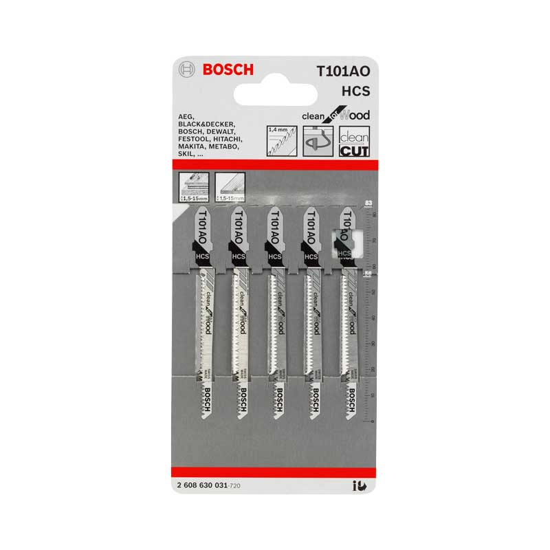 Seguetas para Madera T101AO Bosch