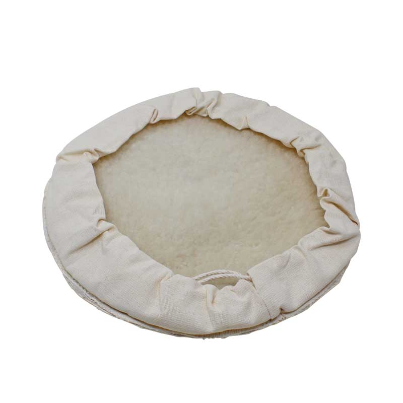 Borla de lana para pulidora 9"
