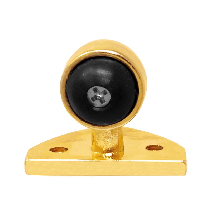 Tope de piso latón brillante Lusar
