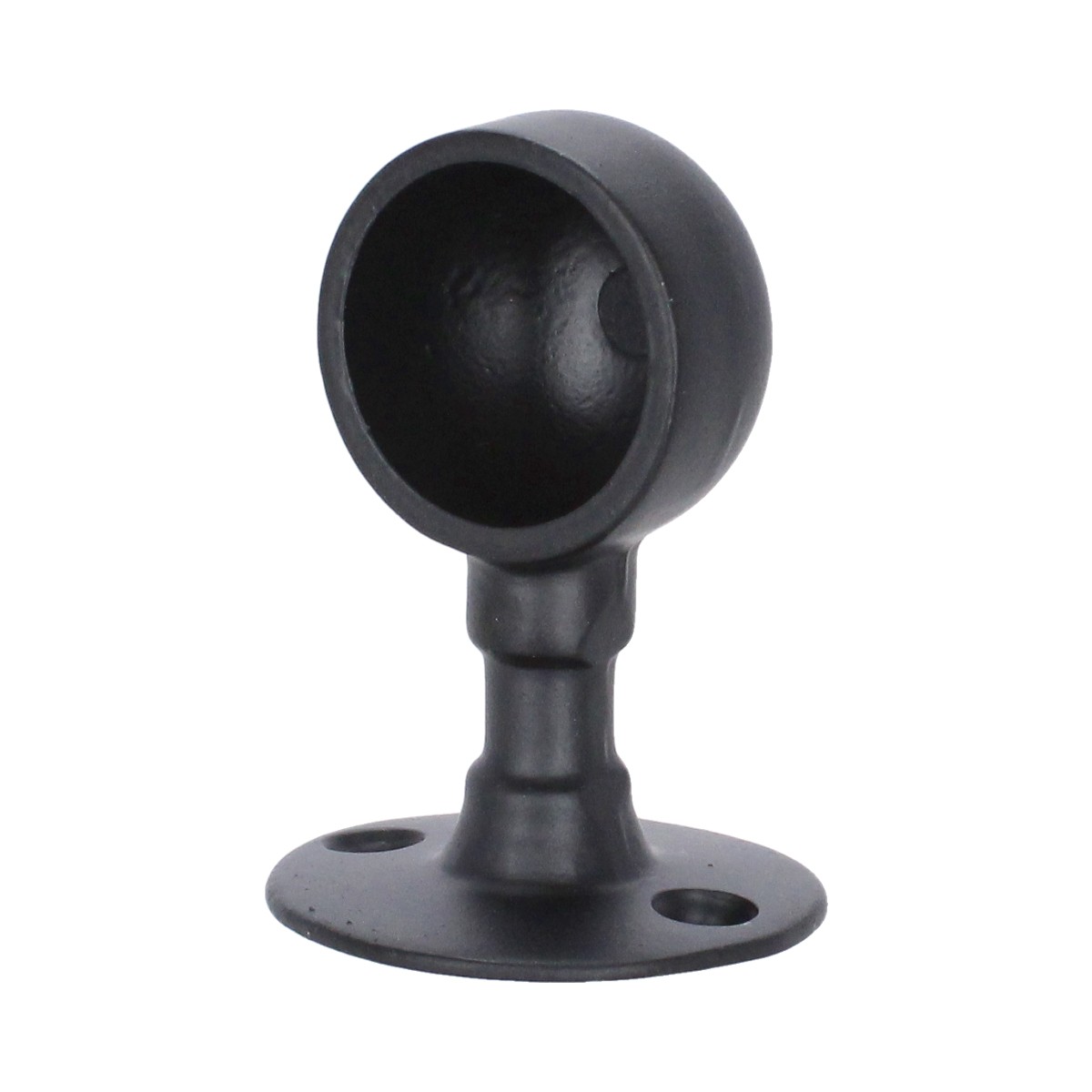 Soporte lateral para tubo de 1" negro mate 1064 Lusar
