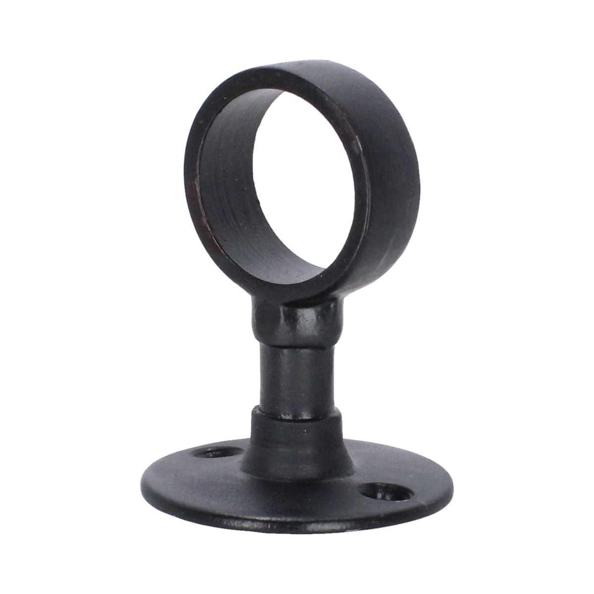 Soporte central para tubo de 1" negro mate 1065 Lusar
