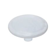 Jaladera botón Hongo blanco HE-765 Arte Fino