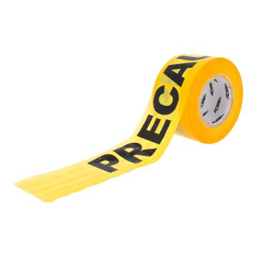 Cinta para barricada "PRECAUCIÓN" de 300 metros 1264 Adir