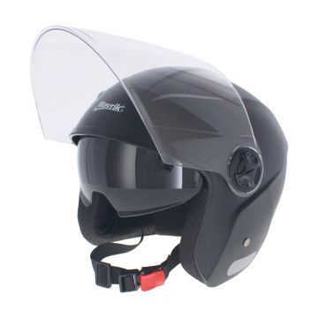 Casco para moto 3/4 abierto mediano negro 14701 Mavrik