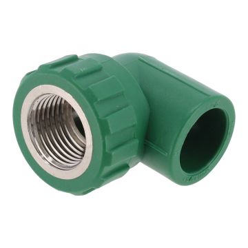 Codo PPR de 90º rosca Hembra 20 mm x 1/2" 7131 Maxflu