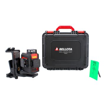 Nivel laser 3x360° Verde 7NIVELLASER360V Bellota