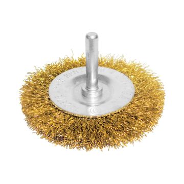 Carda circular latonada 3" Cinasa