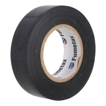 Cinta de aislar negra 19 mm x 18 metros SW-52050102 Fumetax