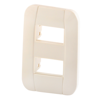 Placa plástica 2 ventanas FU0891 Fulgore