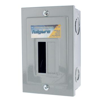 Centro de carga de 2 unidades 70 Amp de sobreponer FU1019 Fulgore
