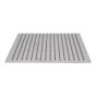 Regadera metálica cuadrada 12" satín semi mate 16106 Maxflu