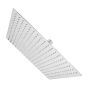 Regadera cuadrada extraplana 16" cromo 16134 Maxflu