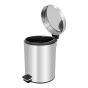 Contenedor para basura de 5 litros 17230 Silver Master