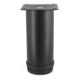 Pata regulable para sofá y muebles negra 120 mm PS-2735 Bolder