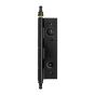 Bisagra de seguridad antipalanca 150 x 80 mm negra 538 Ashico