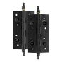 Bisagra de seguridad antipalanca 150 x 80 mm negra 538 Ashico