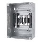 Centro de carga de 6 unidades 100 Amp de sobreponer CC06S IGESA