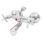 Mezcladora empotrable cromada LX-1126 Faucet