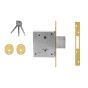 Cerradura de Seguridad Adicional latón brillante X-1100 Phillips