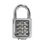 Candado digital de 8 digitos cromo 35 Phillips
