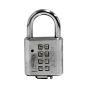 Candado digital de 8 digitos cromo 35 Phillips