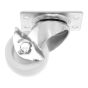 Rodaja de nylon placa giratoria con freno 2" Y-2036-50 Weston
