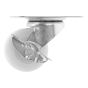 Rodaja de nylon placa giratoria con freno 2" Y-2036-50 Weston