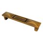 Jaladera Piramide latón europeo 96 mm 131944 Rish