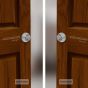 Cerrojo doble cilindro cromo mate B-260-26 Phillips