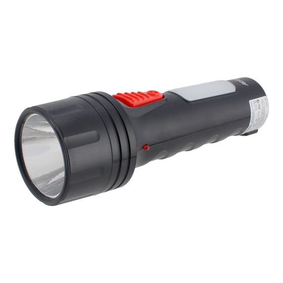 Linterna LED recargable doble función de campamento 486 Adir