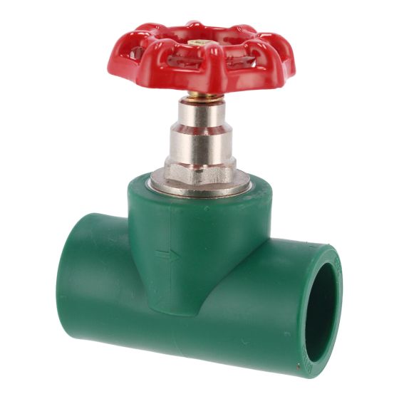 Válvula de Globo de PPR 1" 7157 Maxflu