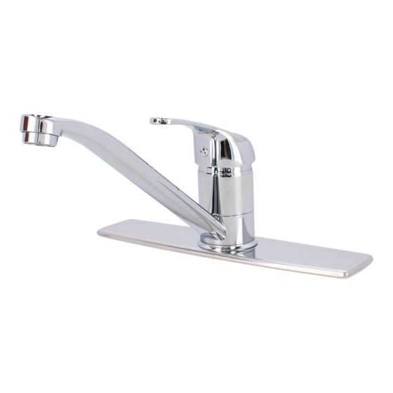 Monomando para fregadero cuello corto 9207 Adir