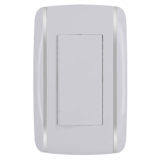 Placa con apagador sencillo Bali 9885 Adir