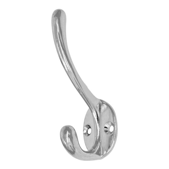 Perchero doble #2 cromo Lusar