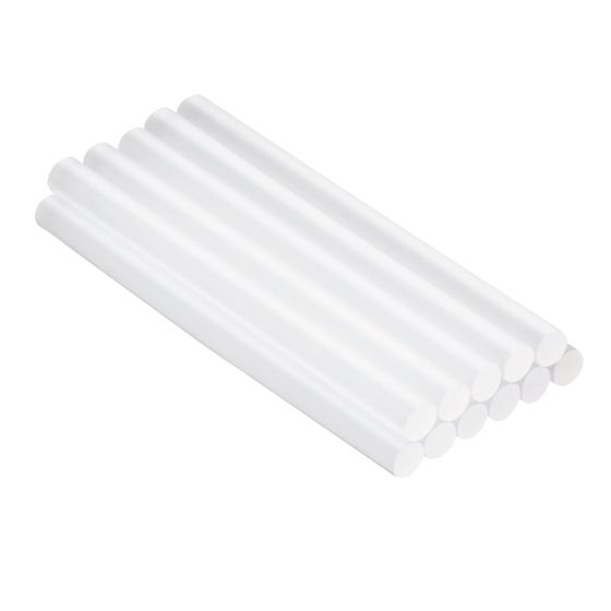 Barras de silicón transparente 1/2" x 4" con 12 piezas SW-811505002 Fumetax