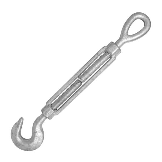 Tensor de acero forjado gancho con armella 3/8" x 6" 292106 OBI
