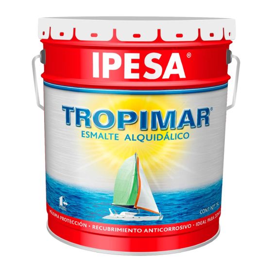 Esmalte alquidálico negro 500 ml Tropimar 1014 IPESA