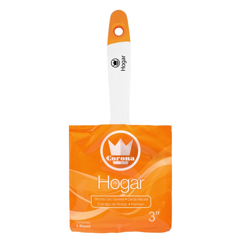 Brocha Hogar de 3" Corona