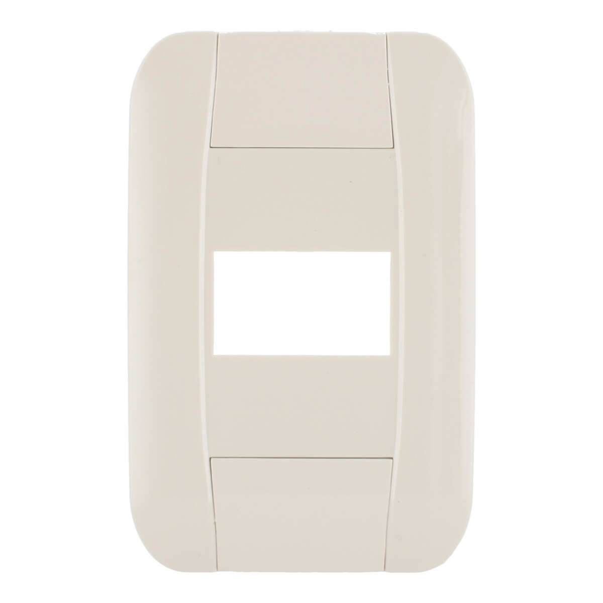 Placa plástica 1 ventana FU0890 Fulgore
