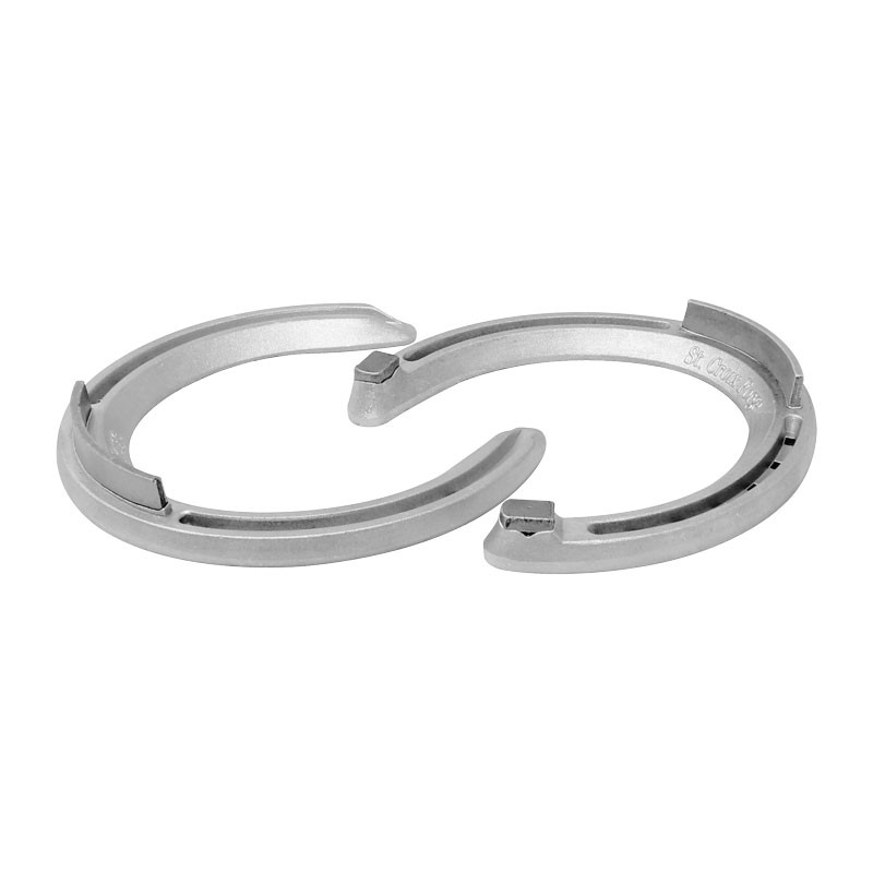 Herradura de aluminio con tacón #6 St. Croix Forge Mustad