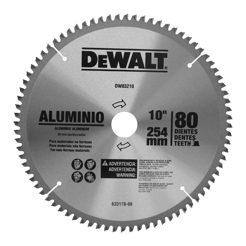 Disco de Sierra 10" DW03210 DeWalt 