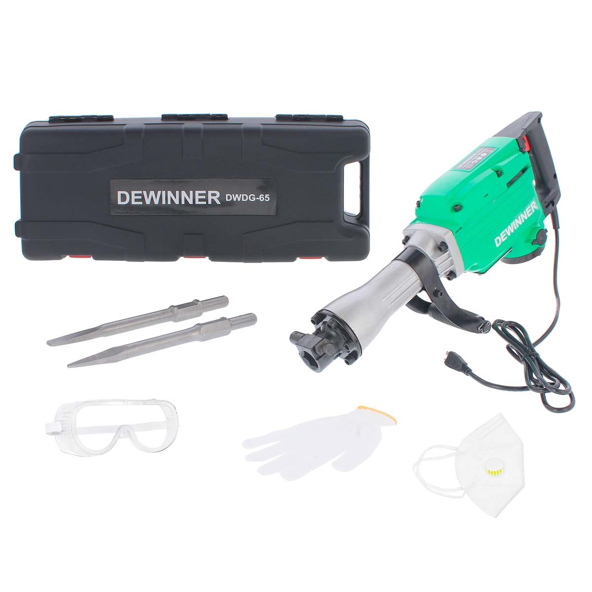 Martillo demoledor 1700 W DWDG-65 DEWINNER